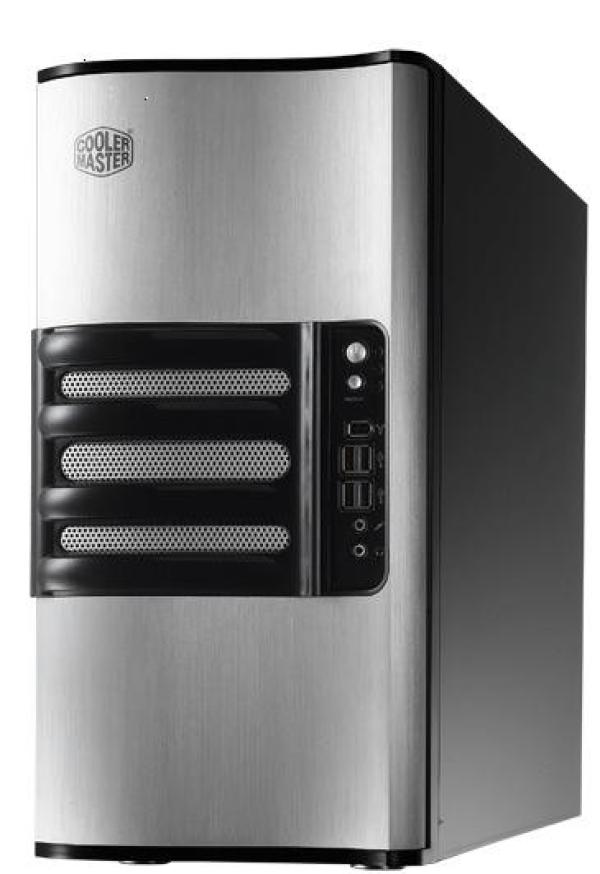 Корпус ATX MidiTower CoolerMaster iTower 930 (RC-930-SKN2-GP), без БП, 5*5.25"+0(1)*3.5", 4*3.5"(SATA)HS, Audio/IEEE1394/4*USB2.0, 2(2) вент., черный-серебристый