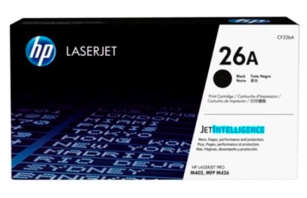 Картридж CF226A HP для LaserJet Pro M402d/M402dn/M402n/M426dw/M426fdn/M426fdw, 3100стр
