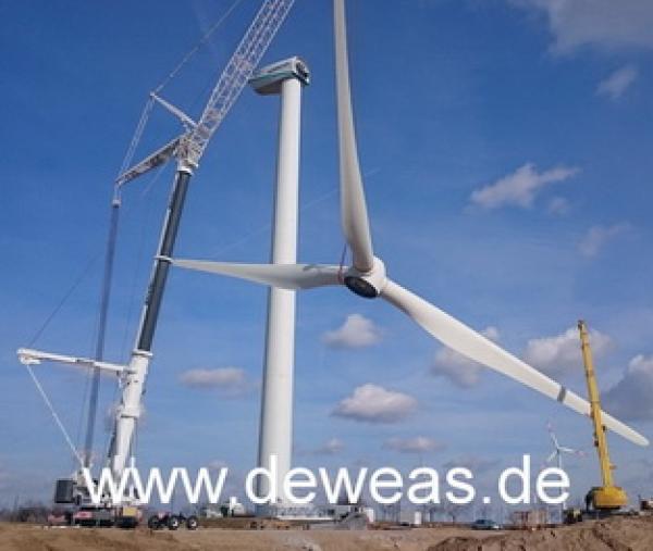 Промышленные ветрогенераторы от 100 кВт из Германии