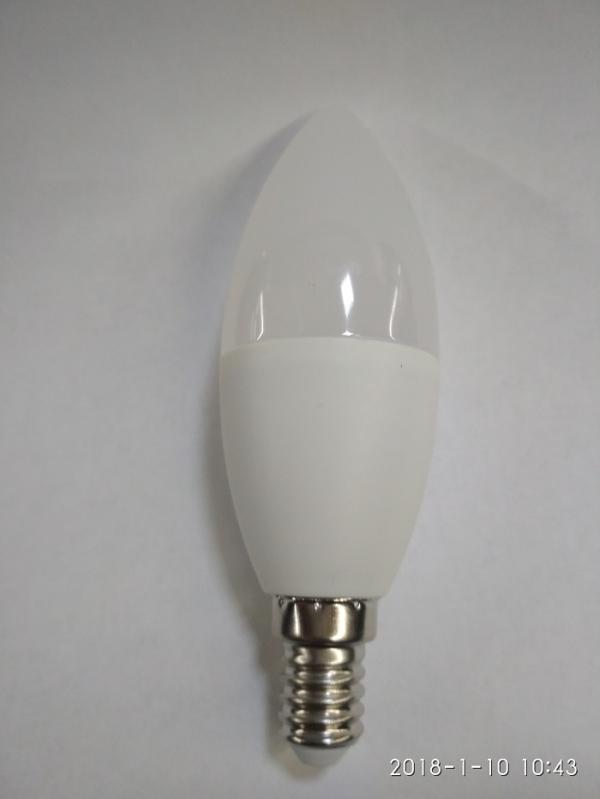 Лампа E14 светодиодная белая Эра LED SMD B35-9W-827-E14, 9Вт, теплый белый, 2700K, 170..265В, 30000ч, шар, 35мм