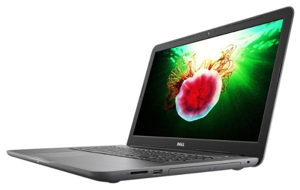 Ноутбук 17" Dell Inspiron 5767-1899, Pentium 4415U 2.3 4GB 500GB 1600*900 DVD-RW USB2.0/2*USB3.0 LAN WiFi BT HDMI камера SD 2.8кг Linux черный