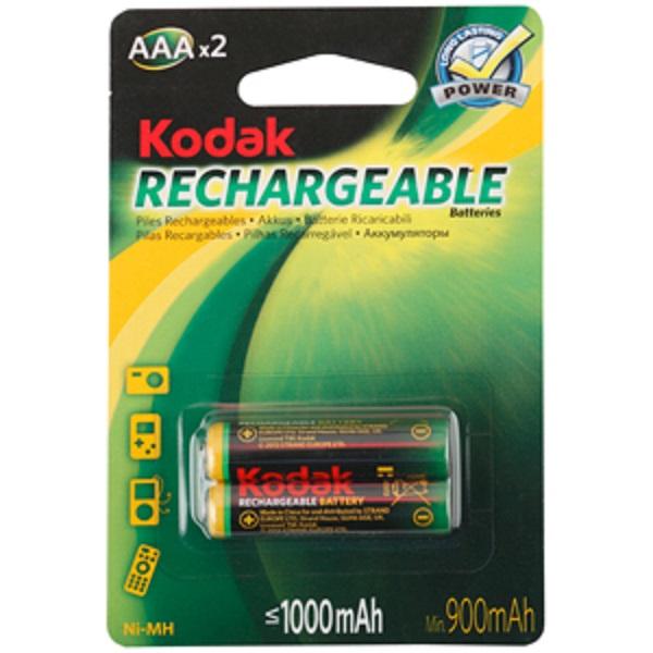 Аккумулятор AAA(R03) Kodak HR03-2BL 1000MAH K3AHR-2/1000MAH, Ni-MH, 1000мАч, 1.2В, 1шт