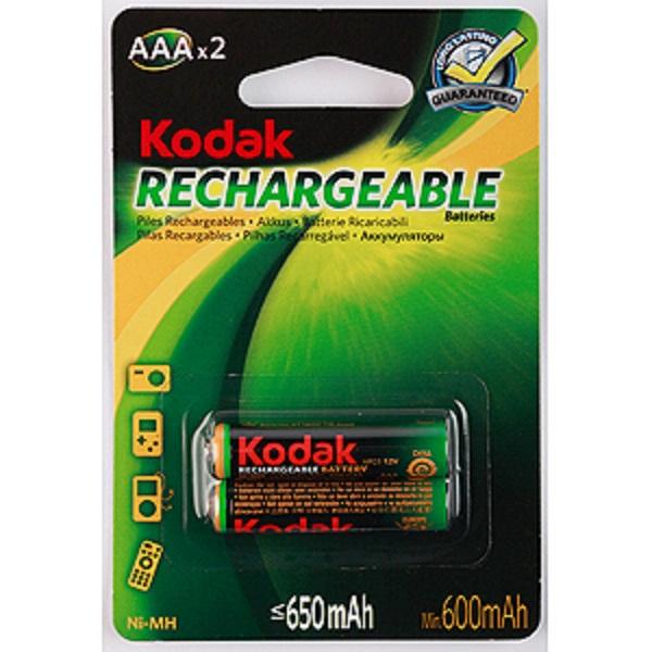 Аккумулятор AAA(R03) Kodak HR03-2BL 650MАH K3AHR-2/650MАH, Ni-MH, 650мАч, 1.2В, 1шт