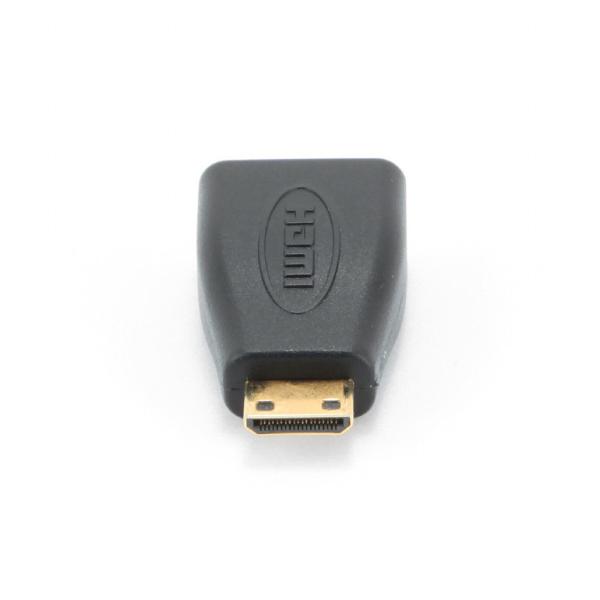 Переходник HDMI гнездо - MiniHDMI штырь Cablexpert A-HDMI-FC, позолоченный, черный