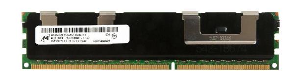 Оперативная память DIMM DDR3 ECC Reg  4GB, 1333МГц (PC10600) Micron MT36JSZF51272PZ, 1.5В, аналог HP 500203-061,500658-B21, восстановленная