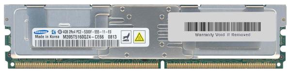 Оперативная память DIMM DDR2 ECC FB 4GB,  667МГц (PC5300) HP 397415-B21/398708-061/416473-001 (M395T5160QZ4-CE66), 1.8В