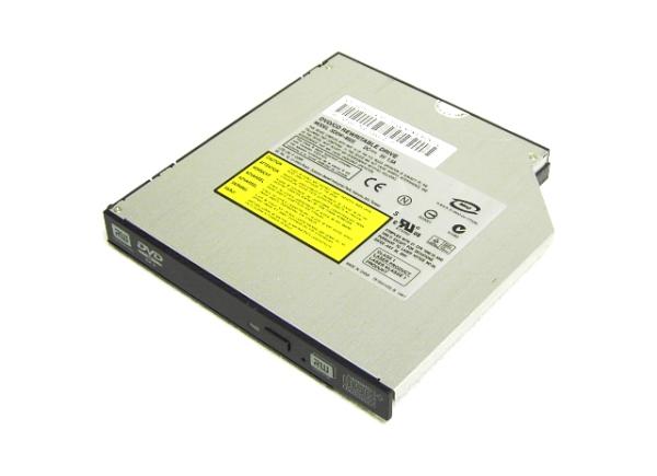 Привод DVD-RW тонкий LiteOn SOSW-852S, SATA, 8/2.4R9x4x8x24x10x24, DVD-Dual, для ноутбука, б/у