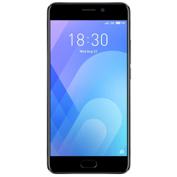 Смартфон 2*sim Meizu M6 Note, 8*2ГГц, 16GB, 5.5" 1920*1080, SD-micro/SDHC-micro, 4G/3G, GPS, BT, WiFi, G-sensor, 3 камеры 12+5/16Мпикс, Android 7, 75.2*154.6*8.35мм 173г, черный