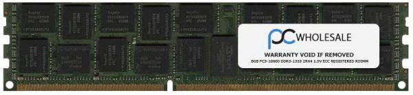 Оперативная память DIMM DDR3 ECC Reg  8GB, 1333МГц (PC10600) HP 500205-171, 1.5В, аналог HP 595097-001/593913-B21