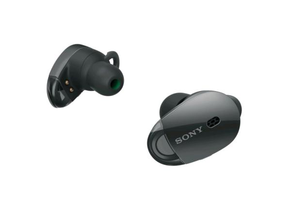 Наушники с микрофоном беспроводные BT вставные Sony WF-1000X, 6мм, 20..20000Гц, NFC/Bluetooth 4.1, шумоподавление, зарядный кейс, microUSB, 3ч/9ч, черный
