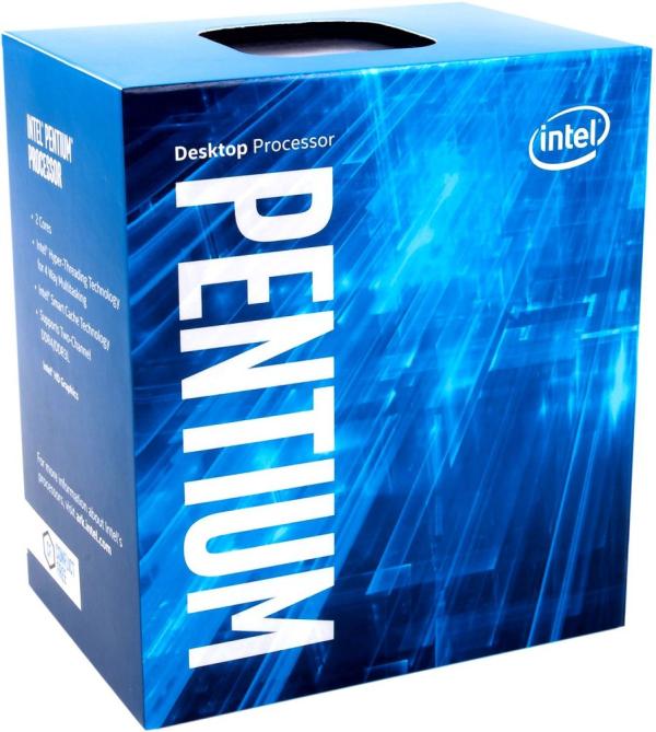 Процессор S1151 Intel Pentium Dual-Core G4600 3.6ГГц, 2*256KB+3MB, 8ГТ/с, Kaby lake 0.014мкм, Dual Core, видео 350МГц, 54Вт, BOX