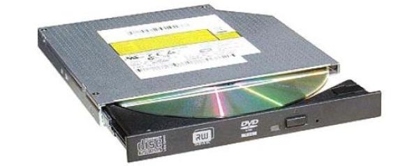 Привод DVD-RW тонкий Sony-NEC (Optiarc) AD-5590A,  IDE, DVD-Dual 6/6, DVD 8/8/6/8/8, CD 24/24/24, для ноутбука, черный