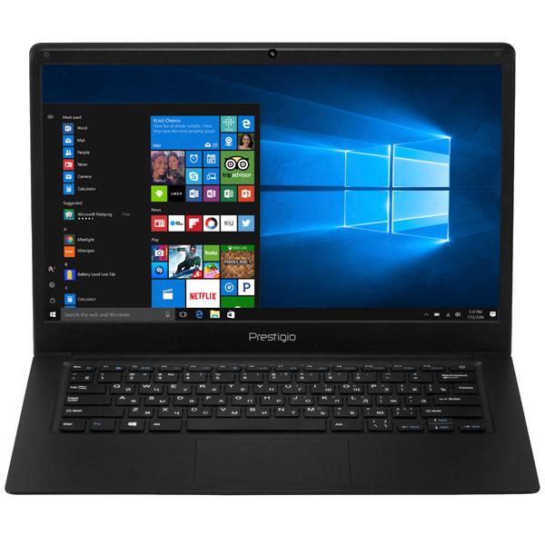 Ноутбук 14" Prestigio Smartbook 141C, Atom Z8350 1.44 2GB 32GB SSD 1920*1080 USB2.0/USB3.0 WiFi BT miniHDMI SD 1.45 кг W10 черный