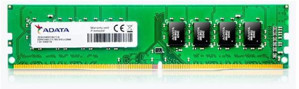 Оперативная память DIMM DDR4  4GB, 2400МГц (PC19200) A-Data AD4U2400J4G17-B, 1.2В
