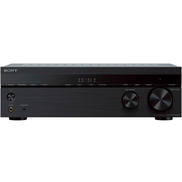 Ресивер Sony STR-DH590, 5.2, 5*145Вт, 4K/3D, 4HDMI/4RCA/SPDIF(Coaxial)/SPDIF(Optical), HDMI/RCA, Bluetooth/MHL/USB/Jack, AM/FM, черный