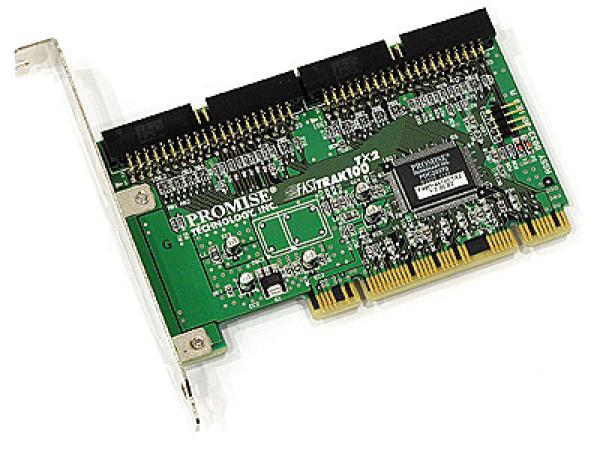 Контроллер IDE Promise FastTrak100 TX2, PCI, 2*UDMA100, Raid 0, 1, 10