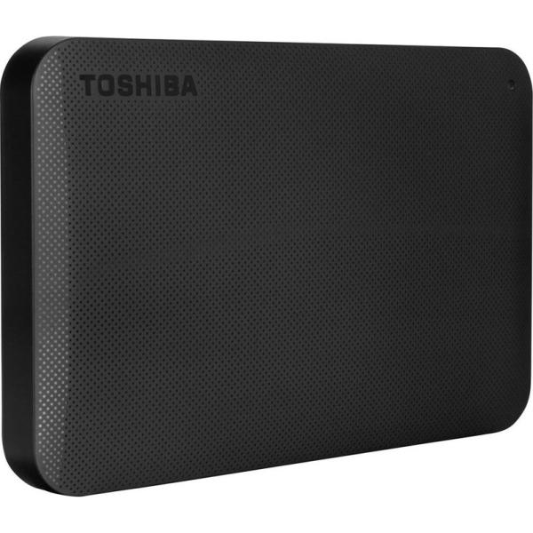 Жесткий диск внешний 2.5" USB3.0   500GB Toshiba HDTP205EK3AA, 5400rpm, microUSB B, компактный, черный