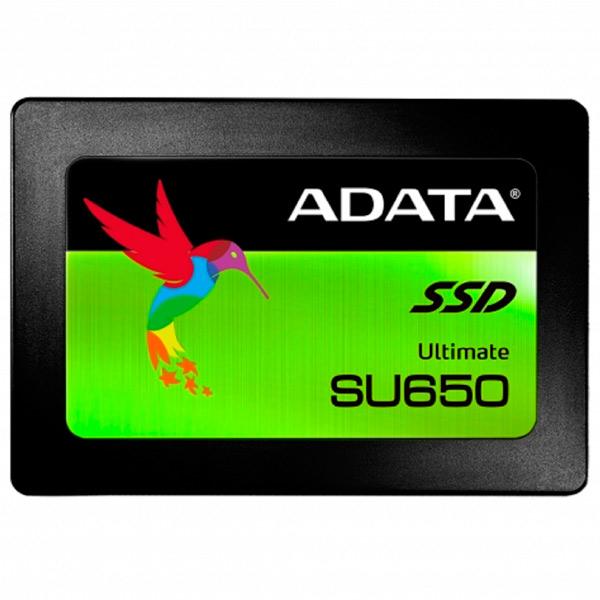 Накопитель SSD 2.5" SATA  240GB A-Data Ultimate SU650 ASU650SS-240GT-C, SATAIII, 520/450MB/s, TLC