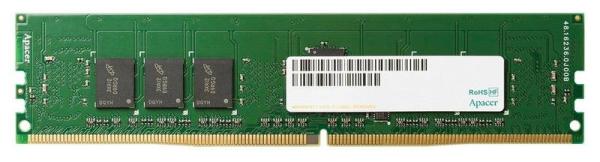 Оперативная память DIMM DDR4  4GB, 2400МГц (PC19200) Apacer AU04GGB24CETBGH, 1.2В