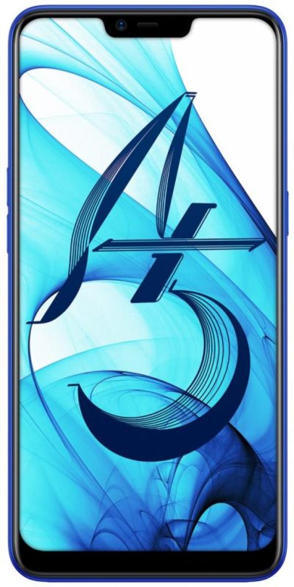 Смартфон 2*sim OPPO A5, 8*1.8ГГц, 32GB, 6.2" 1520*720, SDHC-micro, 4G/3G, GPS, BT, WiFi, радио, 3 камеры 13+2/8Мпикс, Android 8, 75.6*156.1*8.2мм 170г, синий