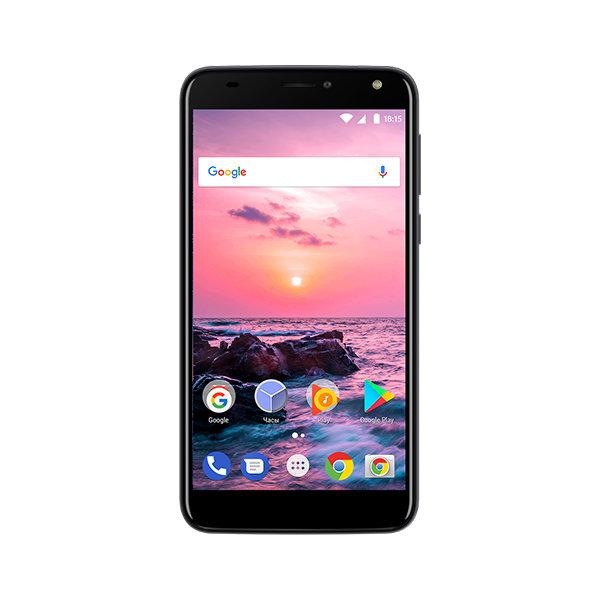 Смартфон 2*sim BQ BQ-5511L Bliss, 4*1.3ГГц, 8GB, 5.5" 1280*720, SDHC-micro, 4G/3G, GPS, BT, WiFi, радио, 2 камеры 8/5Мпикс, Android 7, 77.2*152.5*9.3мм 168г, черный