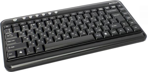 Клавиатура беспроводная A4 Tech GL-5, USB, FM 15м, Multimedia 7 кнопок, черный