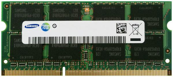 Оперативная память SO-DIMM DDR3  2GB, 1333МГц (PC10600) Samsung M471B5673FH0-CH9, 1.35В