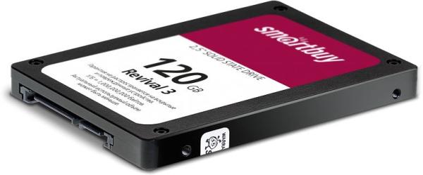 Накопитель SSD 2.5" SATA  120GB Smartbuy Revival 3 (SB120GB-RVVL3-25SAT3), SATAIII, 3D TLC, 550/450MB/s
