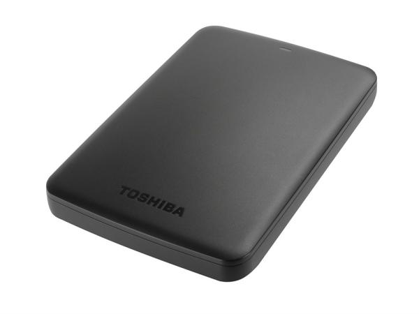 Жесткий диск внешний 2.5" USB3.0  1TB Toshiba HDTP210EK3AA, 5400rpm, 8MB cache, microUSB B, компактный, черный