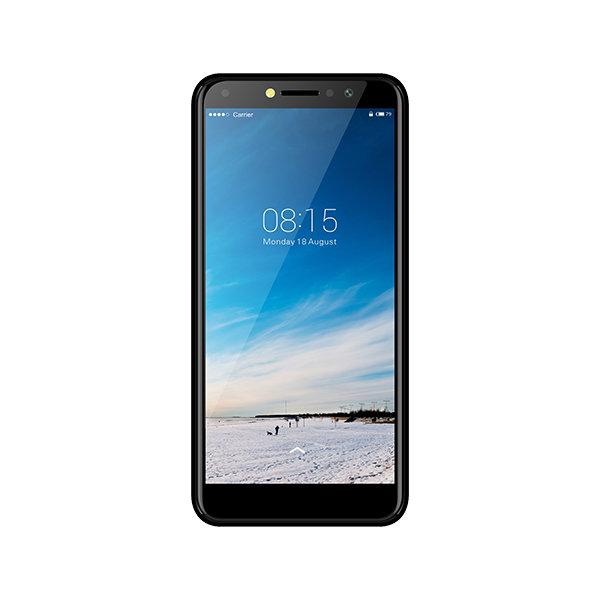 Смартфон 2*sim BQ BQ-5515 Fast, 4*1.5ГГц, 16GB, 5.5" 960*480, SDHC-micro, 4G/3G, GPS, BT, WiFi, радио, 3 камеры 8+0.3/2Мпикс, Android 8.1, 71.6*150*9.2мм 165г, черный