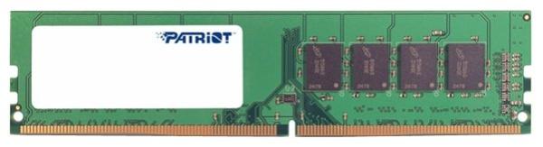 Оперативная память DIMM DDR4  4GB, 2666МГц (PC21280) Patriot PSD44G266682, 1.2В