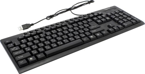 Клавиатура Gembird KB-8300UM-BL-R, USB, Multimedia 15 кнопок, черный