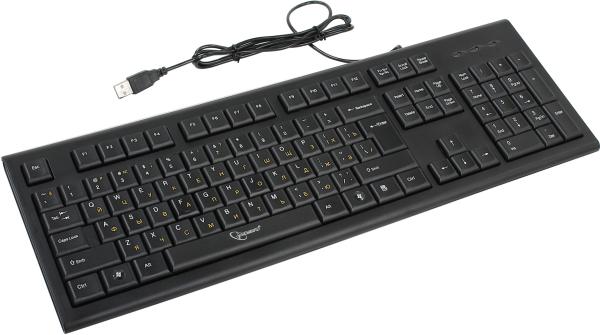 Клавиатура Gembird KB-8353U-BL, USB, черный