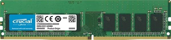 Оперативная память DIMM DDR4 ECC  16GB, 2666МГц (PC21300) Crucial CT16G4WFD8266, 1.2В