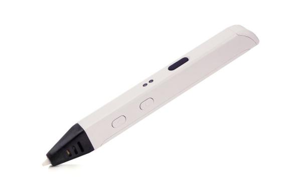 3D ручка Spider Pen Slim (RP600), 0.6 мм, регулировка температуры нагрева, регулировка скорости подачи пластика, белый