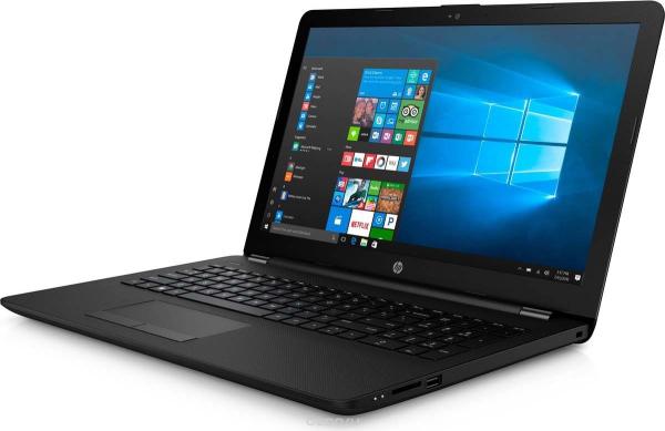 Ноутбук 15" HP 15-bs156ur (3XY57EA), Core i3-5005U 2.0 4GB 500GB USB2.0/2*USB3.1 LAN WiFi BT HDMI камера SD 2.1кг W10 черный