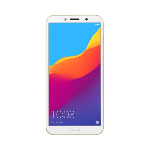 Смартфон 2*sim Huawei Honor 7A, MTK 4*1.5ГГц 16GB/2GB, 5.45" 1440*720, SD-micro/SDHC-micro, 4G/3G, BT, WiFi, G-sensor, 2 камеры 13/5Мпикс, Android 8.1, 3020мАч, 70.9*146.5*8.3мм 145г, золотистый