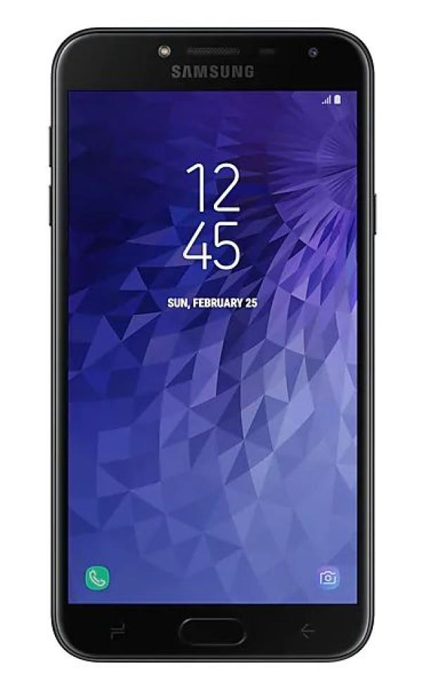 Смартфон 2*sim Samsung Galaxy J4 (SM-J400FZKHSER), Samsung 4*1.4ГГц, 32GB 3GB, 5.5" 1280*720, SD-micro, 4G/3G, BT, G-sensor, 2 камеры 13/5Мпикс, Android 8, 3000мАч, 77.2*151.7*8.1мм, черный