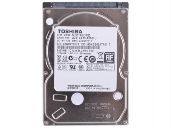 Жесткий диск 2.5" SATA 1TB Toshiba MQ01ABD100, SATAIII, 5400rpm, 8MB, для ноутбука
