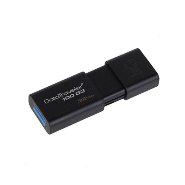 Флэш-накопитель USB3.0  32GB Kingston Data Traveler DT100G3/32GB, черный
