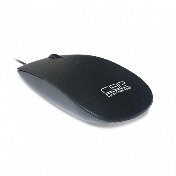 Мышь оптическая CBR CM 104, USB, 3 кнопки, колесо, 1200dpi, черный