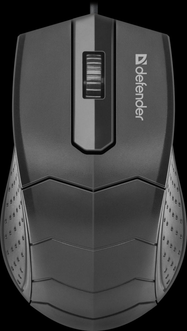 Мышь оптическая Defender Hit MB-530, USB, 3 кнопки, колесо, 1000dpi, черный, 52530