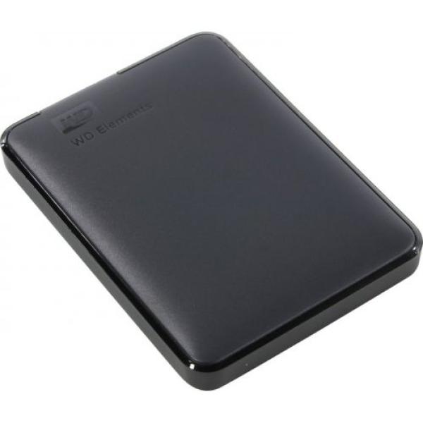 Жесткий диск внешний 2.5" USB3.0   500GB WD Elements Portable WDBMTM5000ABK, 5400rpm, microUSB B, компактный, черный