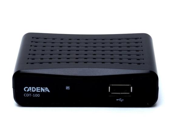 Приставка для цифрового эфирного ТВ DVB-T2 Cadena CDT-100 