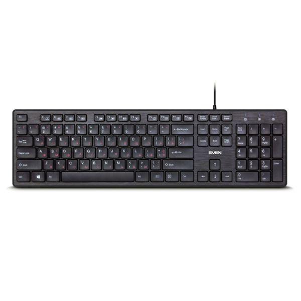 Клавиатура Sven KB-E5800, USB, островная, черный