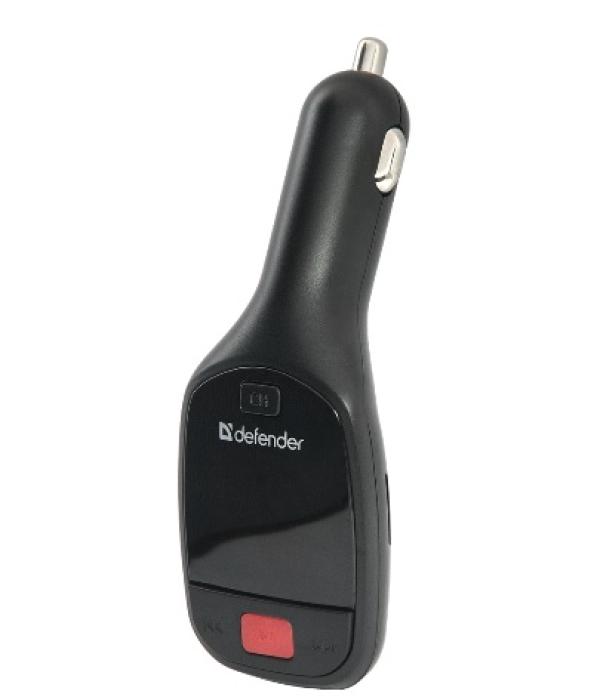 Плеер MP3  с радиопередатчиком для автомобиля Defender RT-Tone, MP3/WMA, SDHC/MicroSDHC/USB 2.0, ЖКД, ПДУ, черный