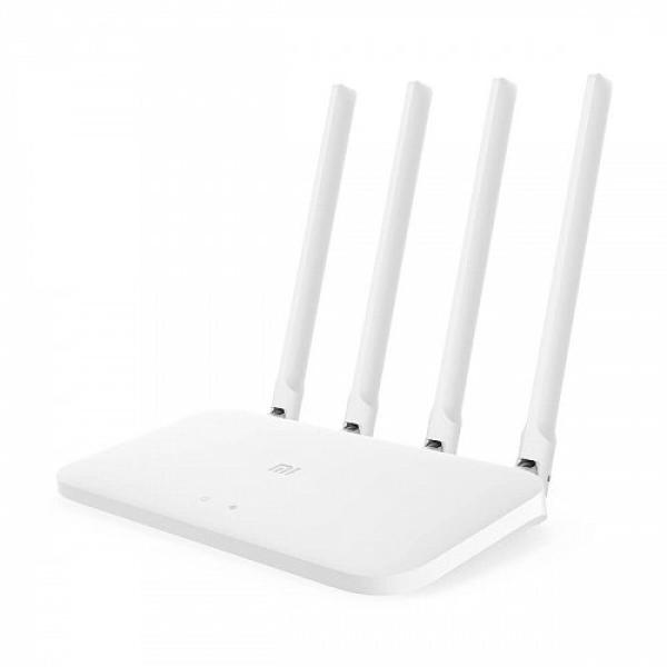 Маршрутизатор WiFi Xiaomi Mi WiFi Router 4A GIGABIT, 2*RJ45 LAN 1Гбит/с, 1*RJ45 WAN 1Гбит/с, 802.11n 300Мбит/с 2.4ГГц, 802.11ac 867Мбит/с 5ГГц, FireWall