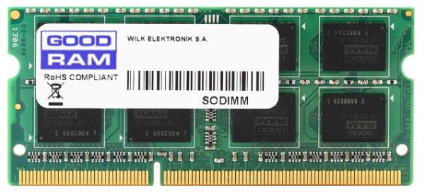 Оперативная память SO-DIMM DDR4  8GB, 2400МГц (PC19200) GoodRAM GR2400S464L17S/8G, 1.2В