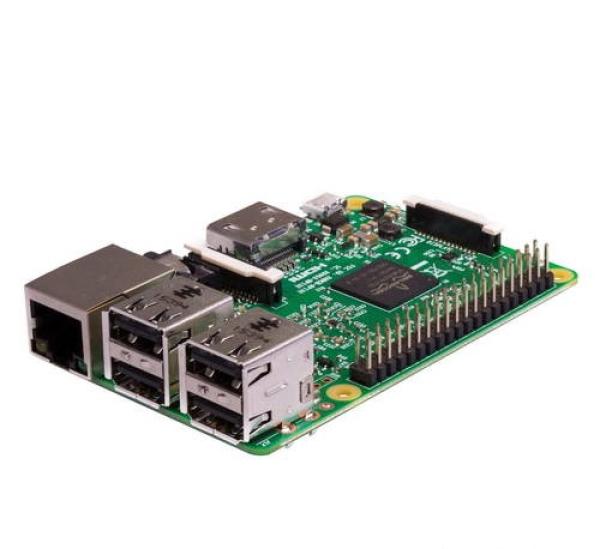Материнская плата  с процессором Raspberry Pi 3 Model B 1Gb (896-8660), ARMv8 1.2GHz, 1GB, HDMI, microSD, Звук, 4USB2.0, LAN