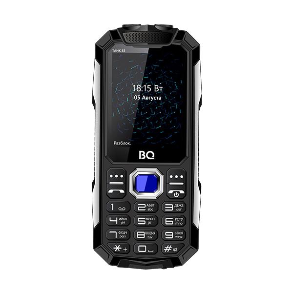 Мобильный телефон 2*SIM BQ BQ-2432 TANK SE, GSM900/1800/1900, 2.4" 320*240, FM радио, 59.9*133.2*17.2мм 146г, черный